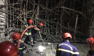 Vụ sập giàn giáo ở Đà Nẵng khiến 2 người chết: Một nạn nhân bị thương đang nguy kịch