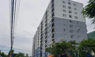 Chung cư An Trung 2 (quận Sơn Trà, TP Đà Nẵng) nơi xảy ra sai phạm trong xét duyệt hồ sơ. 