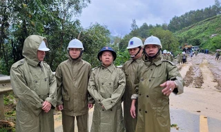 Cận cảnh tìm kiếm kỹ sư mất tích ở tổ máy thủy điện Kà Tinh 1