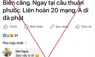 Đăng tin giả tai nạn liên hoàn ở Đà Nẵng để bán hàng Tết