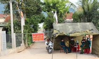 Phong tỏa khu vực nơi BN 19655 trú xã Ba Cung, huyện Ba Tơ, tỉnh Quảng Ngãi sinh sống.