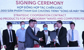 Chủ đầu tư Khu công nghệ thông tin tập trung Đà Nẵng ký kết hợp tác với các đối tác chiến lược trong việc sản xuất thiết bị điện tử tại miền Trung. 