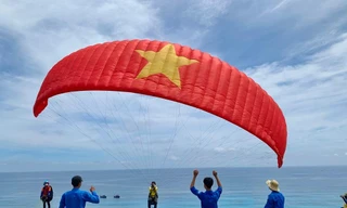 Các vận động viên sẽ xuất phát từ đỉnh núi Thới Lới. Ảnh: Nguyễn Ngọc