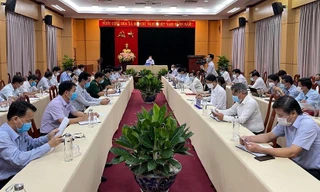 Quang cảnh cuộc họp. Ảnh: Nguyễn Ngọc