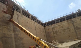 Hiện trường nơi xảy ra vụ việc.