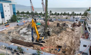 Dự án ven biển Đà Nẵng gây ồn được yêu cầu không thi công sau 22 giờ