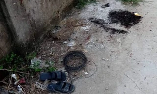 Hiện trường vụ việc.