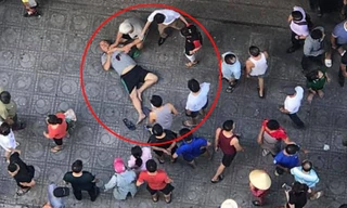 Hiện trường nơi được cho là phát ra tiếng nổ khiến nhiều người bị thương.