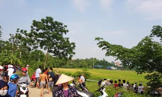 Hiện trường nơi phát hiện thi thể nạn nhân.