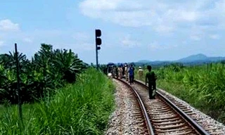 Khu vực nơi xảy ra sự việc.