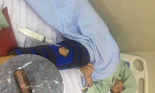 Hình ảnh được chia sẻ trên trang mạng xã hội.