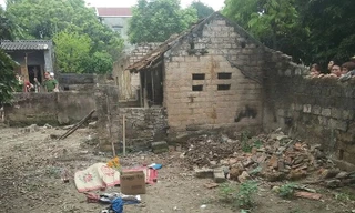 Hiện trường vụ việc.