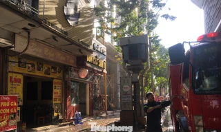 Hiện trường vụ cháy.