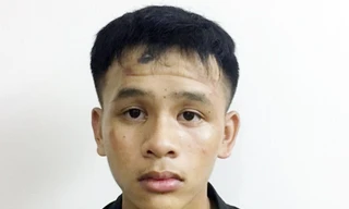 Cường tại cơ quan công an.