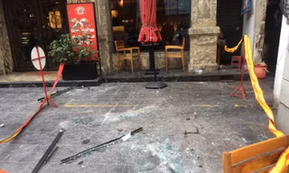 Hiện trường vụ việc.