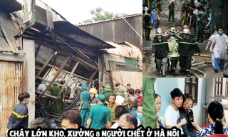 Vụ cháy nhà xưởng làm 8 người chết ở Hà Nội diễn ra thế nào?