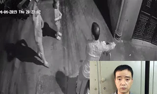 Hình ảnh camera ghi lại và đối tượng Phúc.