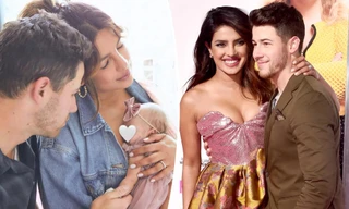 Hoa hậu Priyanka Chopra và chồng trẻ khoe con gái đầu lòng bằng phương pháp mang thai hộ