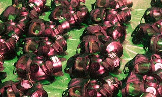 Mặt nạ phòng độc của Triều Tiên khi đang trên đường tới Syria