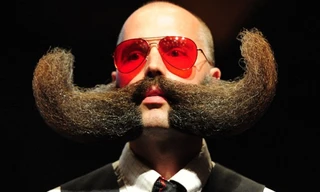 Những bộ râu độc đáo trong lễ hội râu 2014