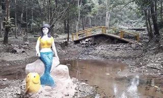 Nhiều hạng mục khu du lịch bị bỏ hoang nhiều năm