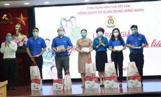 Công đoàn tôn vinh gia dình cán bộ Đoàn tiêu biểu 2021