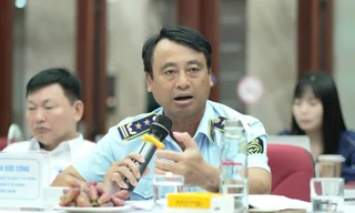 Ông Thân Đức Công, Cục trưởng Cục Nghiệp vụ Quản lý thị trường, Tổng Cục Quản lý thị trường, Bộ Công thương kiến nghị nhiều khó khăn trong phòng chống buôn lậu thuốc lá mới. Ảnh: Mạnh Thắng