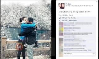 Lộ ảnh bạn trai bí mật của Bé Sam