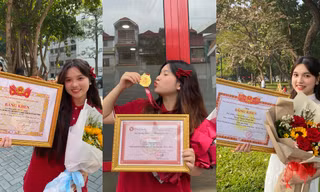 Nữ sinh Ngoại thương toả sáng nhận 2 Bằng khen danh giá trong 3 ngày