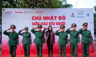 Nữ chính phim giờ vàng VTV Cù Thị Trà lan toả tinh thần hiến máu cứu người tại Chủ Nhật Đỏ lần thứ 17