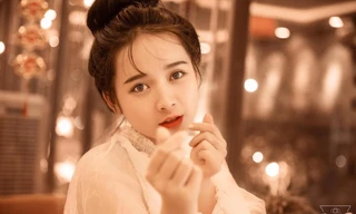 Cô mẫu ảnh sở hữu vẻ ngoài trong sáng, hồn nhiên khiến nhiều người không đoán được tuổi