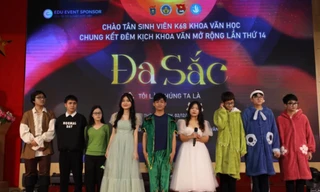 Ấn tượng đêm kịch khoa Văn: Sân chơi thể hiện trí tuệ, tài năng của sinh viên