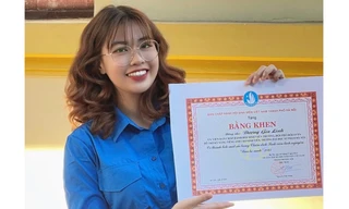 Nữ Chủ nhiệm CLB Nữ sinh Sư phạm là Sinh viên 5 Tốt, năng nổ tham gia hoạt động Đoàn - Hội và phong trào thanh niên