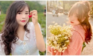 Vẻ đẹp ngọt ngào của cô giáo mầm non bên những mùa hoa 