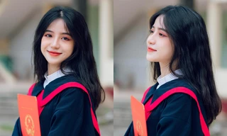 Nữ sinh Thanh Hóa 'gây sốt' cộng đồng mạng với khoảnh khắc kỷ yếu ngọt ngào