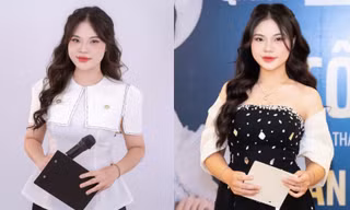 Hành trình từ giải Nhì Học sinh giỏi Lịch sử đến sân khấu MC của nữ sinh Báo chí