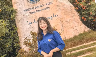 Nữ sinh Đại học Vinh đam mê tình nguyện có nhiều thành tích trong học tập