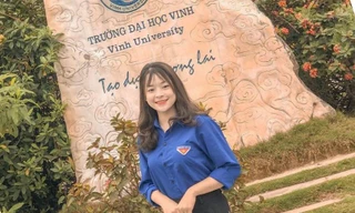 Nữ sinh Đại học Vinh đam mê tình nguyện có nhiều thành tích trong học tập