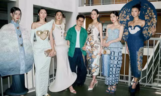 Tân thủ khoa ngành thời trang đưa nghệ thuật Làng gốm vào bộ sưu tập Lộc Tứ Bình