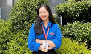 Nữ sinh Đại học Kiểm sát Hà Nội gốc Trà Vinh năng nổ trong công tác Đoàn