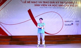 Nguyễn Lý Hoàng Thành: Nam sinh đạt giải Nhất Olympic Toán học sinh viên và học sinh lần thứ 29