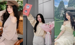 Nữ sinh Kinh tế Quốc dân khiến nhiều người ngưỡng mộ khi tốt nghiệp sớm với điểm số 3.92