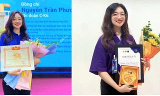 Nữ sinh Học viện Toà án chuẩn 'con nhà người ta' đạt danh hiệu Sinh viên 5 tốt cấp Trung ương