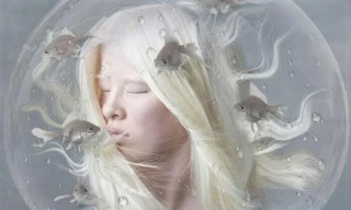 Nghị lực trở thành người mẫu nổi tiếng của cô gái bạch tạng