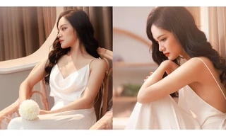 Người mẫu Phan Thương hóa nàng thơ trong bộ ảnh đón tuổi mới