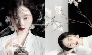 Nữ sinh Đại học Thủ Dầu Một mang vẻ đẹp ưu buồn gây xao xuyến trong bộ ảnh mới