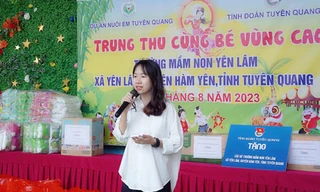 Dự án Trung Thu Cùng Bé Vùng Cao của cô bạn 'Bống Chè Bưởi'