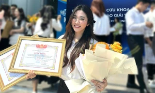 Nữ Đảng viên trẻ Kinh tế Quốc dân và dấu ấn giải thưởng nghiên cứu khoa học