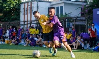 Giao hữu bóng đá quyên góp được hơn 400 triệu đồng ủng hộ nạn nhân trong vụ cháy chung cư mini 