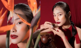 Mang ‘Khởi sắc’ đến với năm Nhâm Dần, nữ sinh Điện lực gây ‘xao xuyến’ cộng đồng mạng